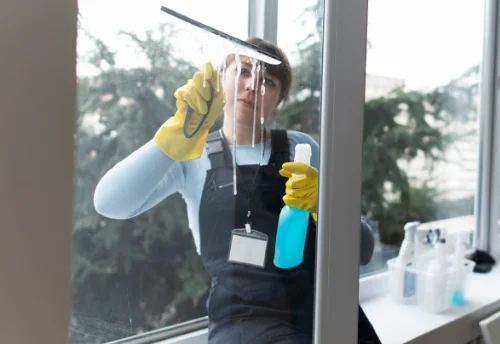 Nettoyage de vitres intérieures et extérieures à Saint-Denis-de-Méré